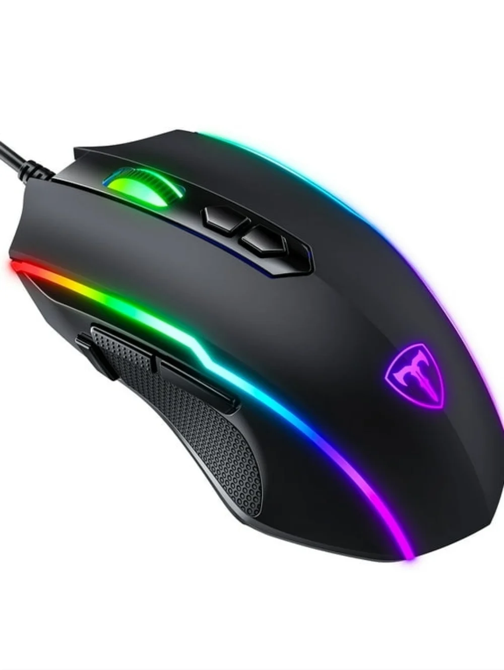 GAMING MOUSE - New // LED light multicolor computer pc mac game controller wired